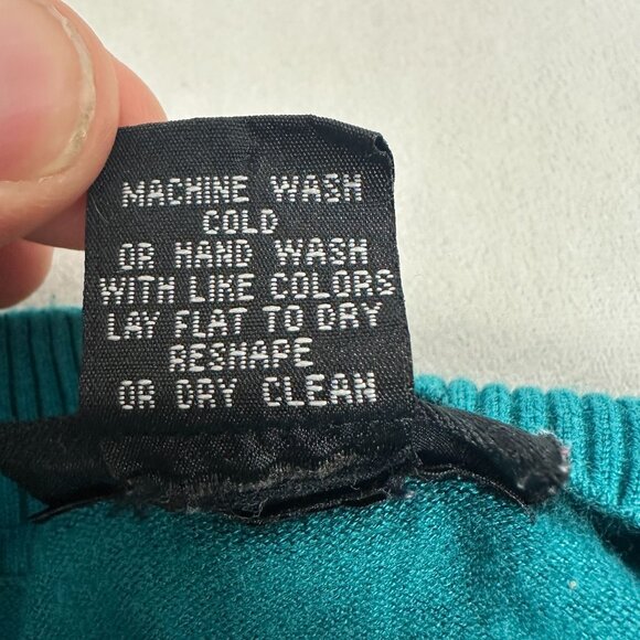 Rue21 Womens Teal Sleeveless Knit Wrap Top Size X-Large Rayon/Nylon - Picture 4 of 4